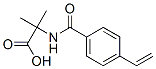 알라닌,N-(4-에테닐벤조일)-2-메틸- 구조식 이미지