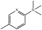 피리딘,5-메틸-2-(트리메틸실릴)-(9CI) 구조식 이미지