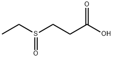 3-(ethylsulfinyl)propanoic acid Structure