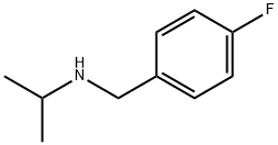 (4-FLUORO-BENZYL)-ISOPROPYL-AMINE Structure