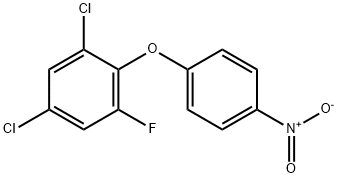 1,5-dichloro-3-fluoro-2-(4-nitrophenoxy)benzene Structure