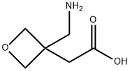 2-(3-(아미노메틸)옥세탄-3-일)아세트산 구조식 이미지
