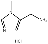 (3-Methylimidazol-4-yl)methanamine dihydrochloride 구조식 이미지