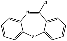 11-Chloro-dibenzo[b,f][1,4]thiazepine 구조식 이미지