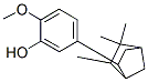 (exo,exo)-2-methoxy-5-(5,5,6-trimethylbicyclo[2.2.1]hept-2-yl)phenol  Structure
