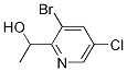 1-(3-broMo-5-chloropyridin-2-yl)ethanol Structure