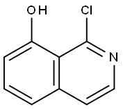 1-chloroisoquinolin-8-ol Structure