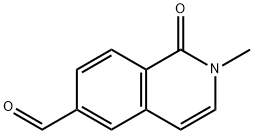 2-dihydro-2-Methyl-1-oxoisoquinoline-6-carbaldehyde 구조식 이미지