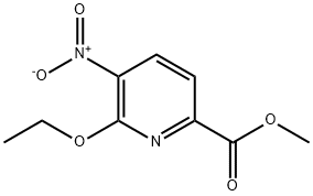 Methyl 6-ethoxy-5-nitropyridine-2-carboxylate Structure