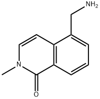 5-(aMinoMethyl)-2-Methylisoquinolin-1(2H)-one Structure