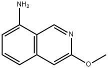 3-Methoxyisoquinolin-8-aMine Structure