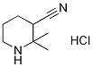 3-Cyano-2-Methyl-2-pipecoline HCl Structure