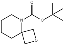 5-Boc-2-oxa-5-azaspiro[3.5]nonane 구조식 이미지