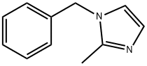 1-벤질-2-메틸이미다졸 구조식 이미지