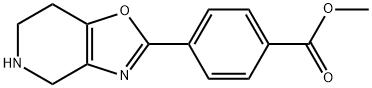 Methyl 4-(4,5,6,7-tetrahydrooxazolo[4,5-c]pyridin-2-yl)benzoate Structure