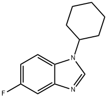 1-Cyclohexyl-5-fluorobenziMidazole Structure