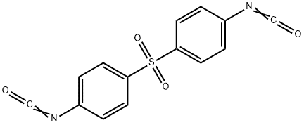 Benzene, 1,1'-sulfonylbis[4-isocyanato- Structure