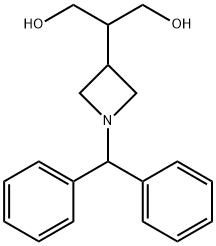 2-(1-benzhydrylazetidin-3-yl)propane-1,3-diol Structure