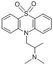 DIOXOPROMETHAZINE HCL 구조식 이미지