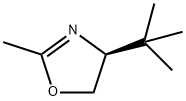 (4R)-4-T-BUTYL-2-METHYL 2-OXAZOLINE 구조식 이미지
