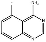 4-AMINO-5-FLUOROQUINAZOLINE Structure