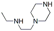 1-피페라진에탄아민,N-에틸-(9CI) 구조식 이미지