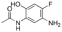 Acetamide,  N-(5-amino-4-fluoro-2-hydroxyphenyl)- Structure