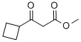 메틸3-사이클로부틸-3-옥소프로파노에이트 구조식 이미지