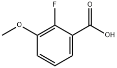 2-FLUORO-3-METHOXYBENZOIC ACID 구조식 이미지