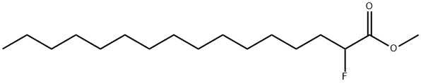 2-fluoro Palmitic Acid methyl ester 구조식 이미지