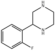 Piperazine, 2-(2-fluorophenyl)- (9CI) Structure