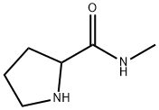 N-메틸피롤리딘-2-카르복스아미드 구조식 이미지