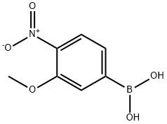 3-Methoxy-4-nitrophenylboronic acid Structure