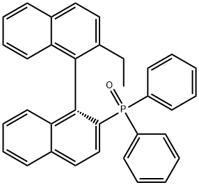 (S)-(-)-2-(Diphenylphosphoryl)-2'-ethyl-1,1'-binaphthyl Structure