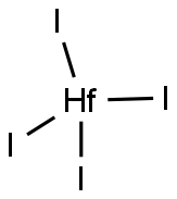 HAFNIUM IODIDE Structure