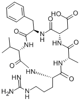 137813-36-6 CYCLO(-ARG-ALA-ASP-D-PHE-VAL)