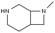 8-Methyl-3,8-diaza-bicyclo[4.2.0]octane Structure