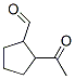 시클로펜탄카르복스알데히드,2-아세틸-(9CI) 구조식 이미지