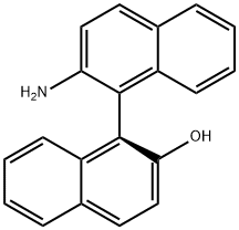 (S)-2'-Amino-1,1'-binaphthalen-2-ol Structure