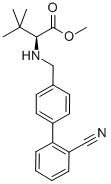 L-VALINE, N-[(2'-CYANO[1,1'-BIPHENYL]-4-YL)METHYL]-3-METHYL-, METHYL ESTER Structure