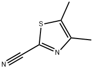 2-Thiazolecarbonitrile, 4,5-dimethyl- Structure