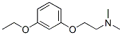 Ethanamine, 2-(3-ethoxyphenoxy)-N,N-dimethyl- (9CI) Structure