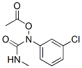 N-Acetyloxy-N-(3-chlorophenyl)-N'-methylurea Structure