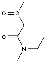 N-methyl-N-2-(methylsulfinyl)ethylpropionic acid amide Structure