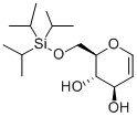 6-O-(TRIISOPROPYLSILYL)-D-GLUCAL 구조식 이미지