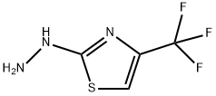 2-HYDRAZINO-4-(TRIFLUOROMETHYL)THIAZOLE Structure