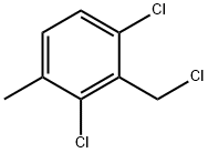 1,3-dichloro-2-(chloromethyl)-4-methylbenzene Structure
