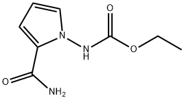 (2-CarbaMoyl-pyrrol-1-yl)-carbaMic acid ethyl ester Structure