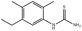 Thiourea, 1-(5-ethyl-2,4-diMethylphenyl)- Structure