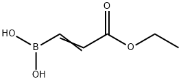 (E)-3-ethoxy-3-oxoprop-1-enylboronic acid Structure